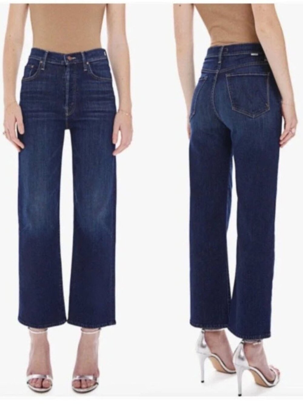 MOTHER The Rambler Ankle Off Limits High Rise Straight Jeans 28, 28IN